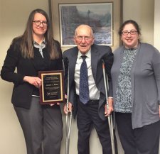 Joseph Rider Receives Nichols Community Service Award