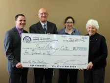 Pro bono award funds presented to St. Anthony's Center
