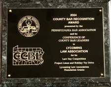LLA Recognized at Annual Bar Event