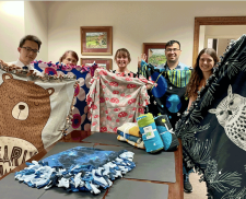 Project Linus Blanket Collection was Successful