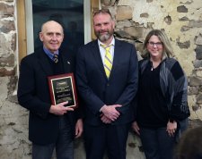 Association Recognizes Dr. David Bower for Service to the Community